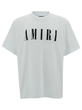 AMIRI White T-shirt With Contrasting Logo Print In Cotton Man - Men