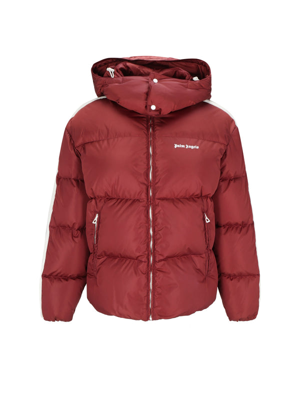 Palm Angels Hooded Nylon Down Jacket - Men