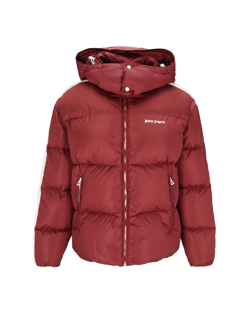 Palm Angels Hooded Nylon Down Jacket - Men