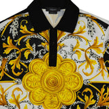 Versace Barocco Print Polo Shirt - Men - Piano Luigi