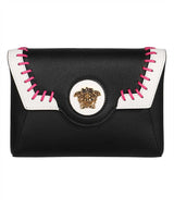 Versace Leather Clutch With Strap - Women - Piano Luigi