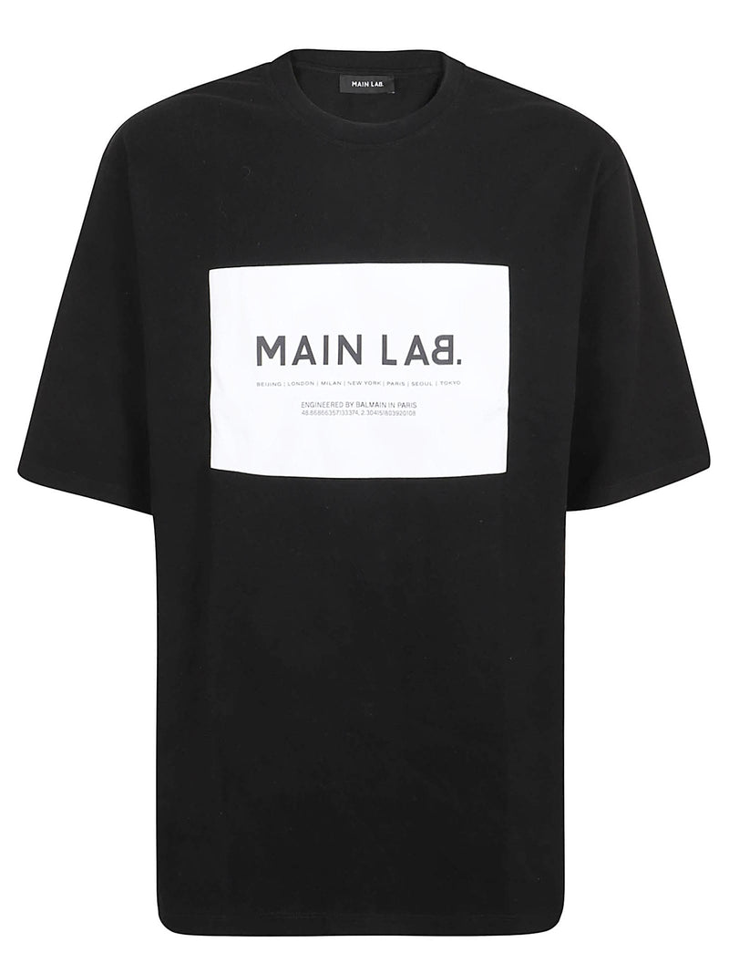 Balmain Main Lab - Label T-shirt - Men