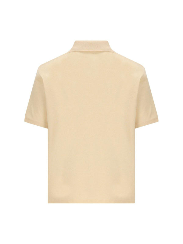 Saint Laurent Cassandre Short-sleeved Polo Shirt - Men