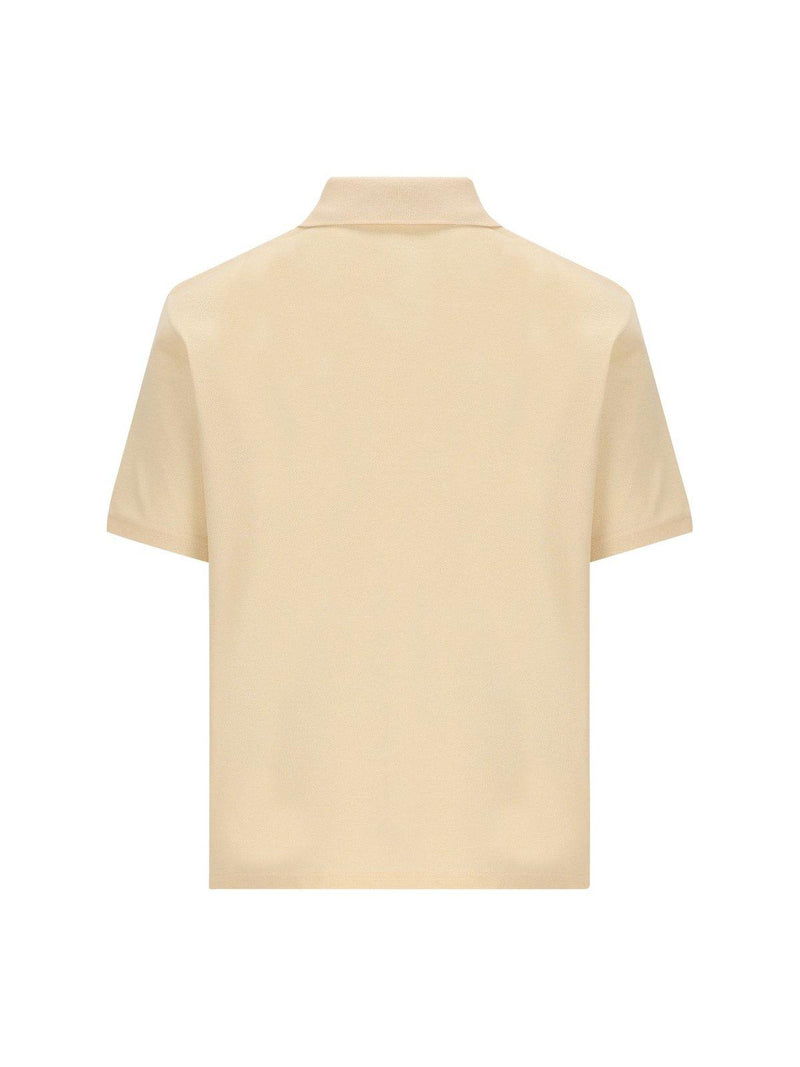 Saint Laurent Cassandre Short-sleeved Polo Shirt - Men