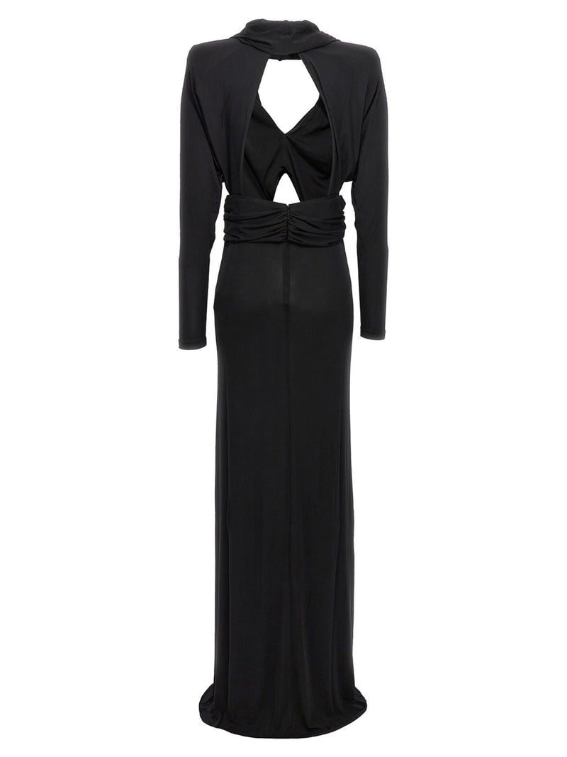 Saint Laurent Long Hooded Dress - Women