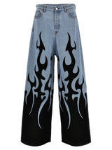 VETEMENTS fire Big Shape Jeans - Unisex