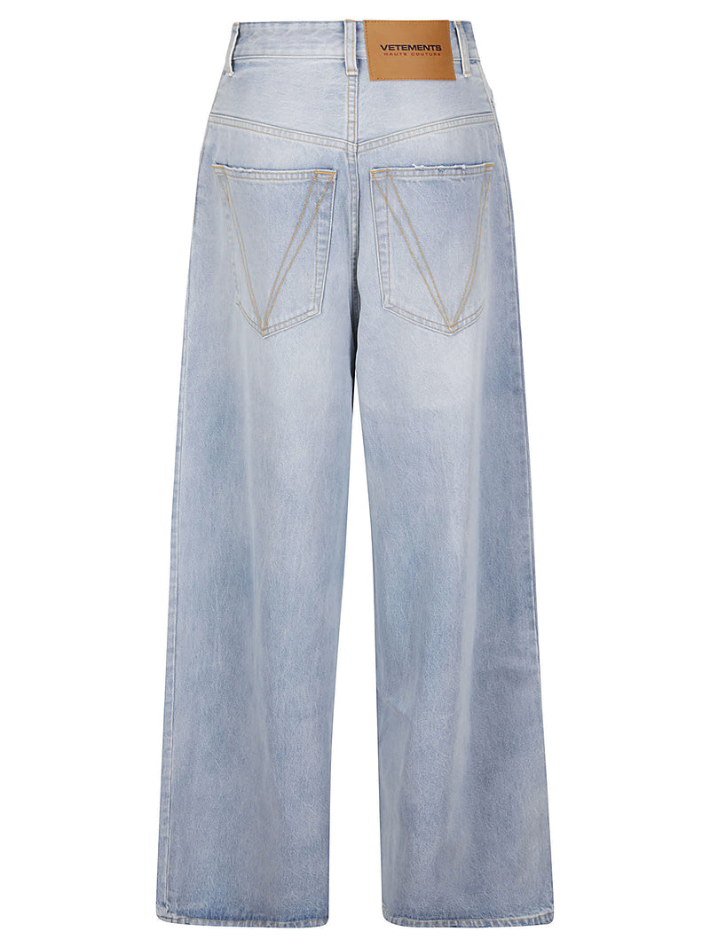 VETEMENTS Destroyed Jeans - Women