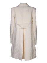 Valentino Velur Ivory Coat - Women