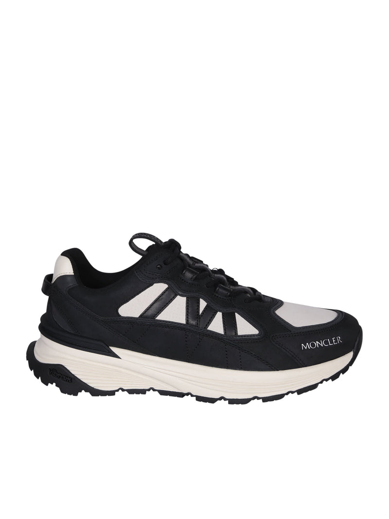 Moncler Lite Runner Low Black Sneakers - Men