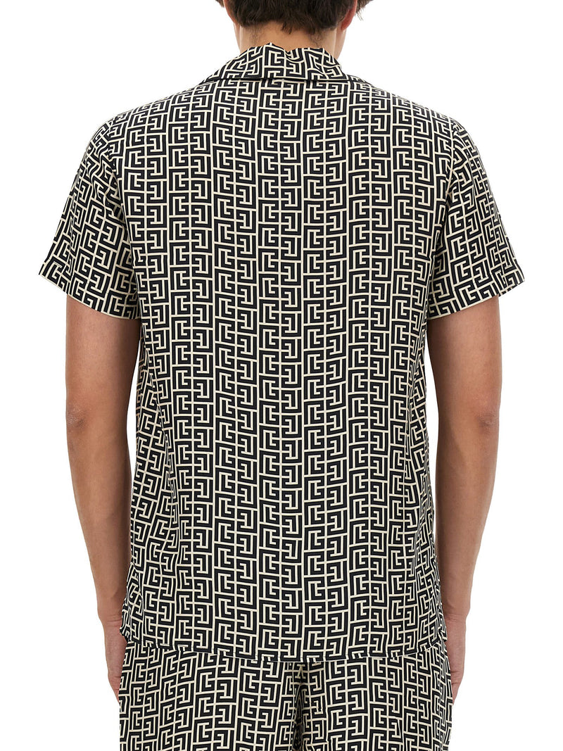 Balmain Monogram Shirt - Men