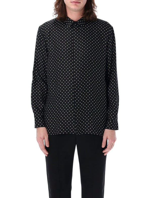 Saint Laurent Dotted Shirt - Men