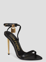 Tom Ford Padlock Pointy Naked Sandal - Women - Piano Luigi