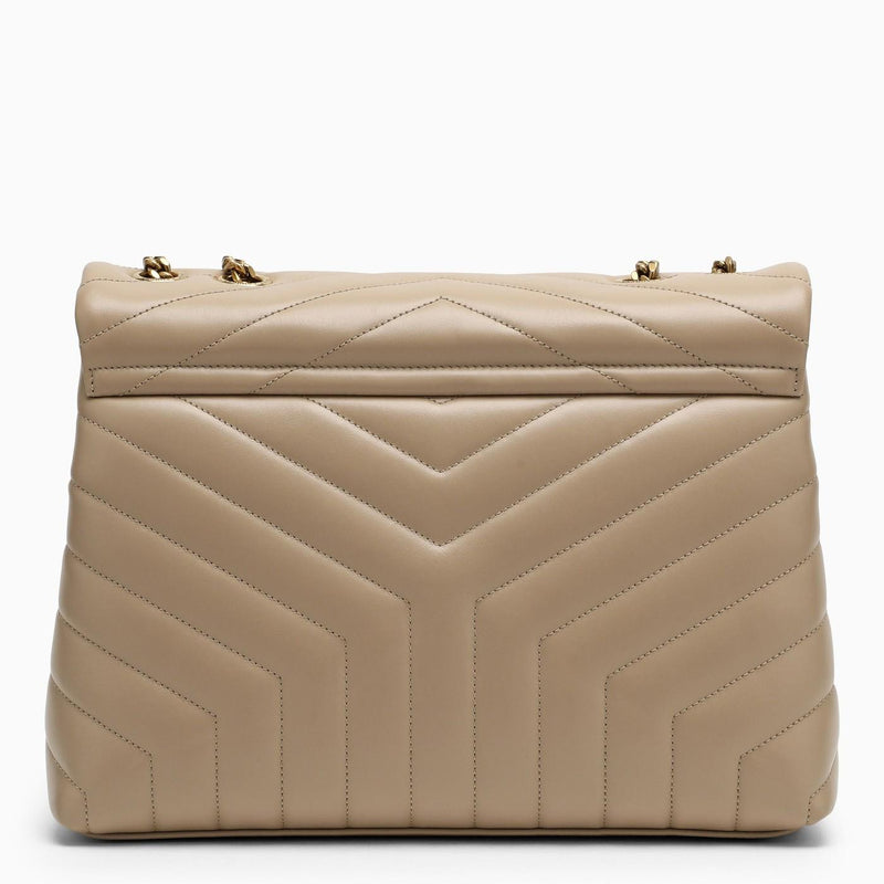 Saint Laurent Beige\/gold Medium Loulou Bag - Women