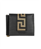 Versace Leather Flap-over Wallet - Men - Piano Luigi