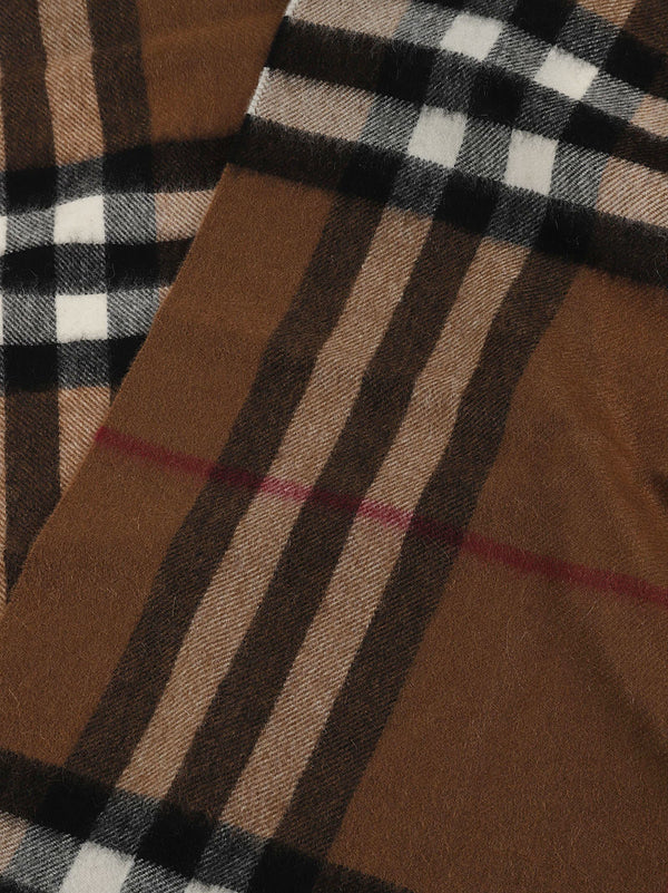 Burberry Check Fringed Scarf - Women