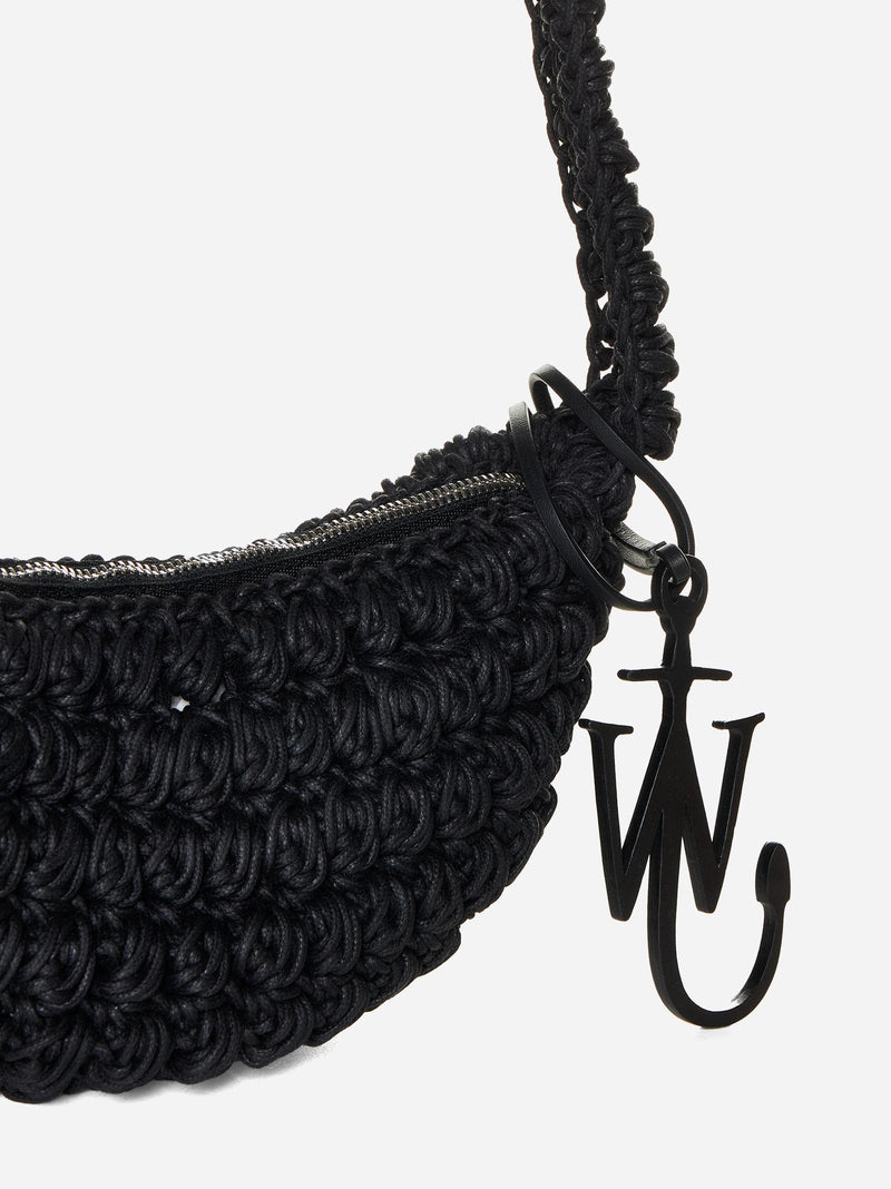 J.W. Anderson Popcorn Sling Crochet Bag - Women