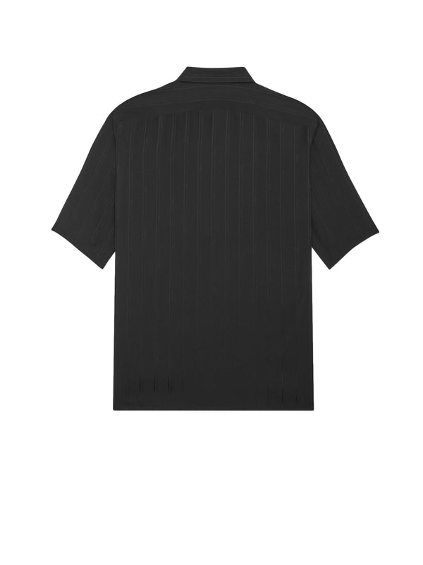 Saint Laurent Cassandre Striped Silk Shirt - Men