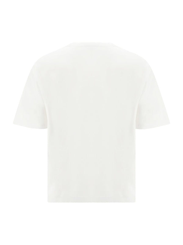 Acne Studios Pocket T-shirt In White Cotton - Men