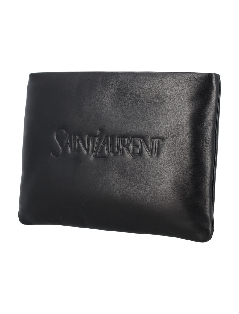 Saint Laurent Small Puffy Pouch - Men