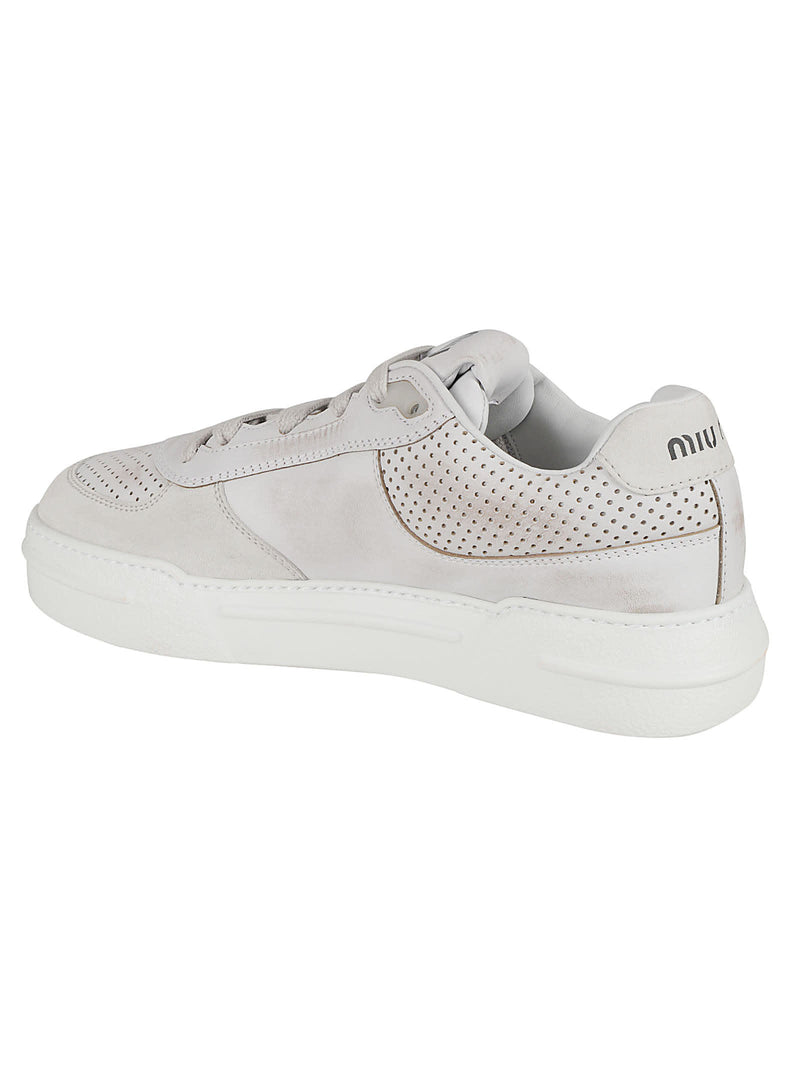 Miu Miu Platform Laced Sneakers - Women