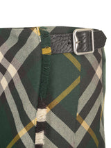 Burberry Check Wool Kilt - Women