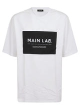 Balmain Main Lab - Label T-shirt - Men