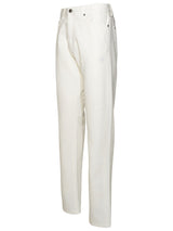 Versace White Cotton Jeans - Men