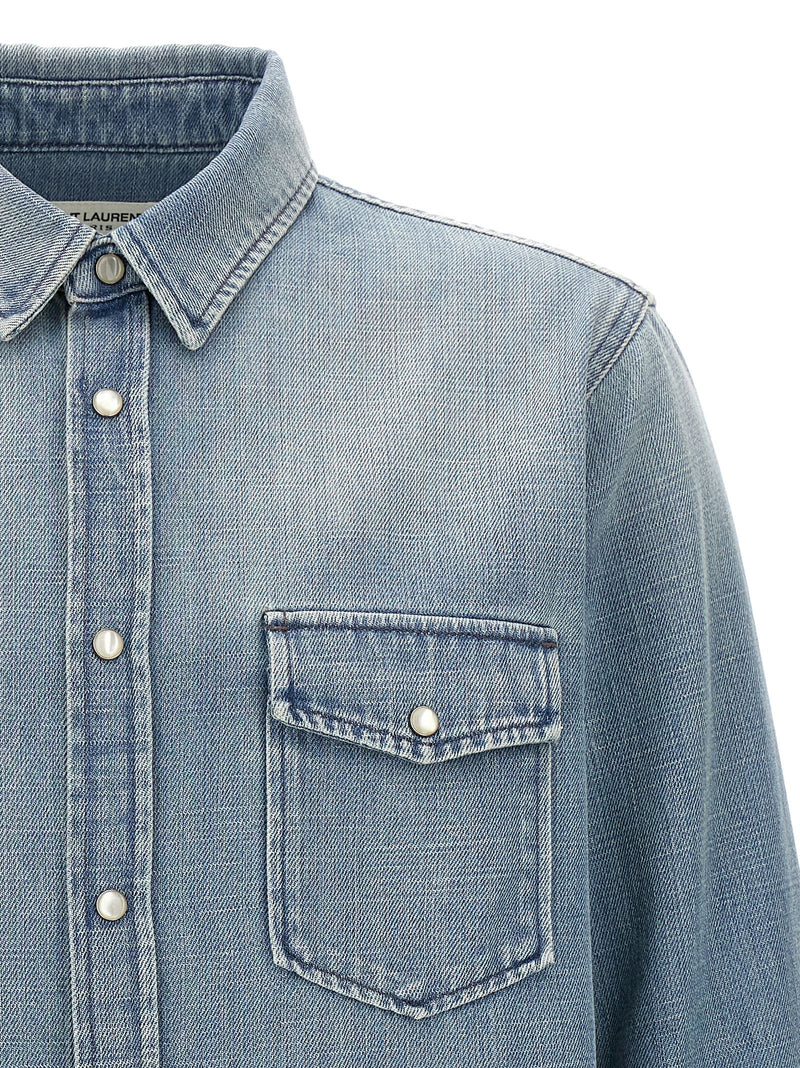 Saint Laurent Denim Shirt - Men