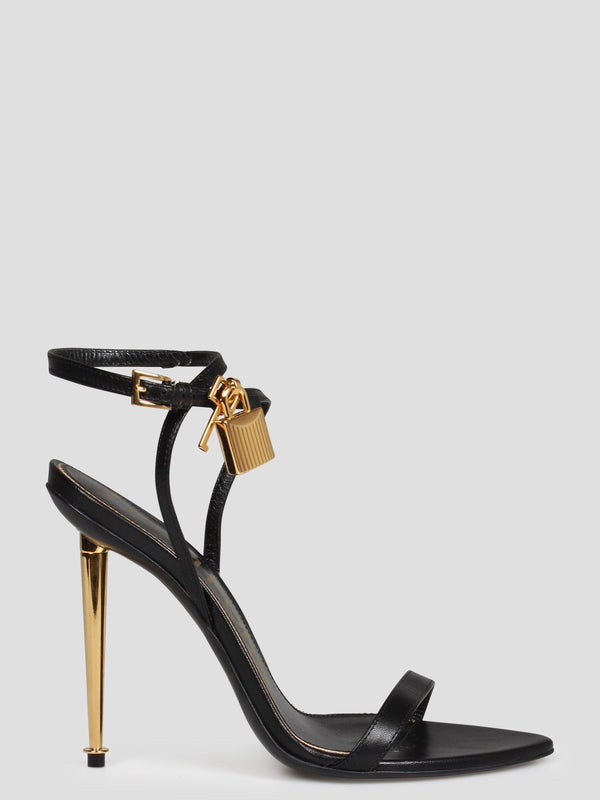 Tom Ford Padlock Pointy Naked Sandal - Women - Piano Luigi