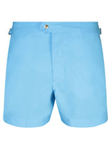 Tom Ford Piping Light Blue/white Swimsuit - Men