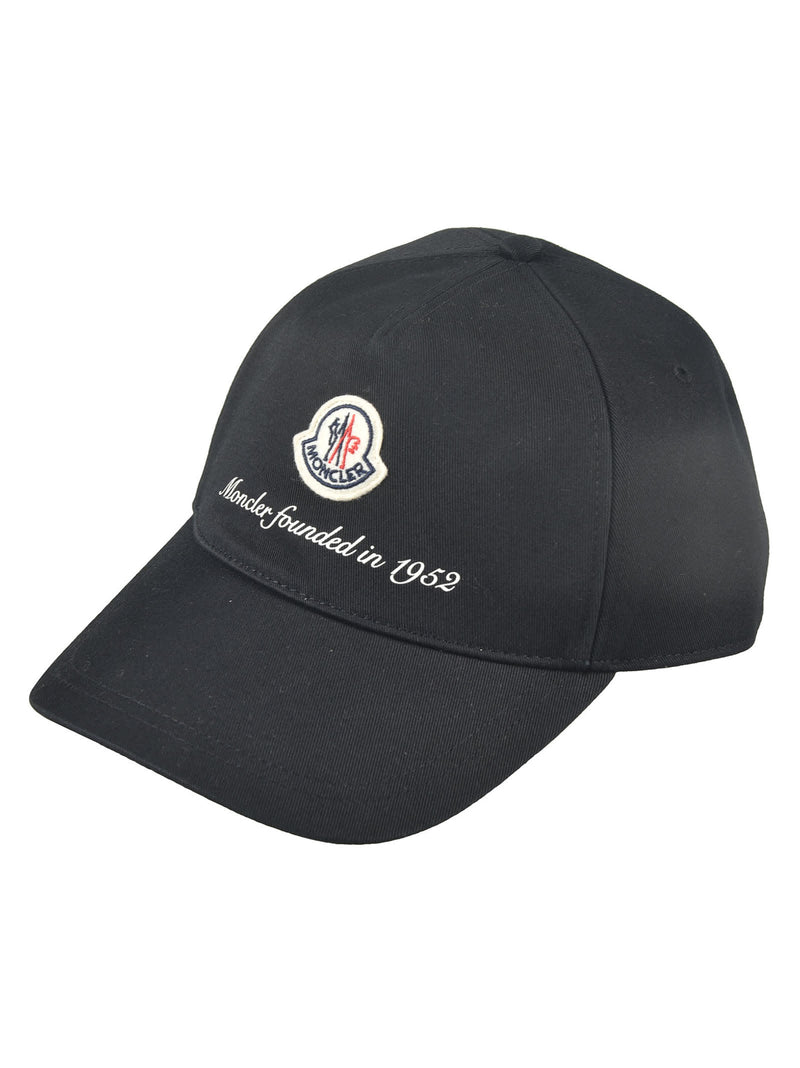 Moncler Logo Patched Baseball Cap - Men