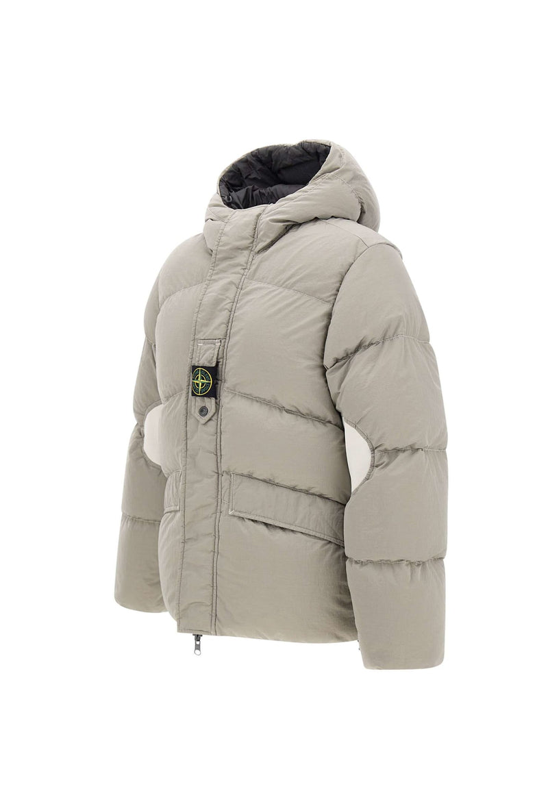 Stone Island Reversible Hooded Down Jacket - Men