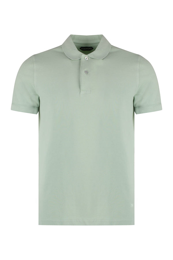 Tom Ford Short Sleeve Cotton Polo Shirt - Men