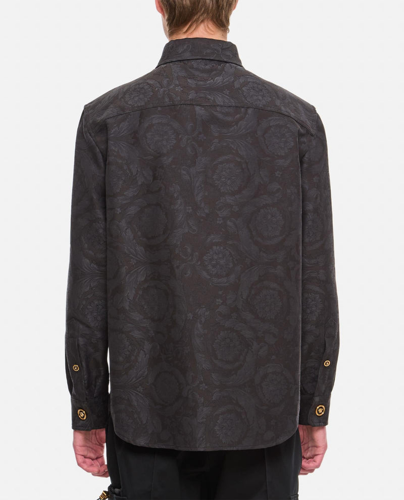 Versace Blouson Baroque Jacquard Cotton - Men - Piano Luigi