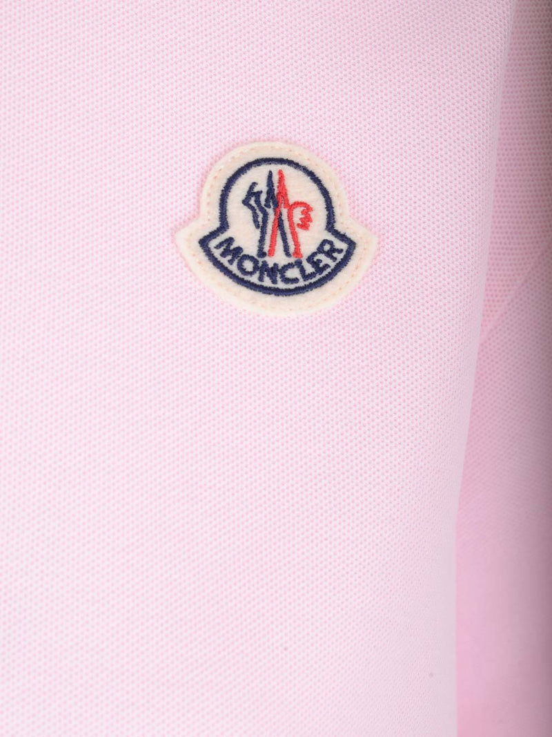 Moncler Cotton Piquet Polo Shirt - Women