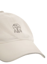 Brunello Cucinelli Water-repellent Microfibre Baseball Cap With Contrasting Details And Embroidered Logo - Men