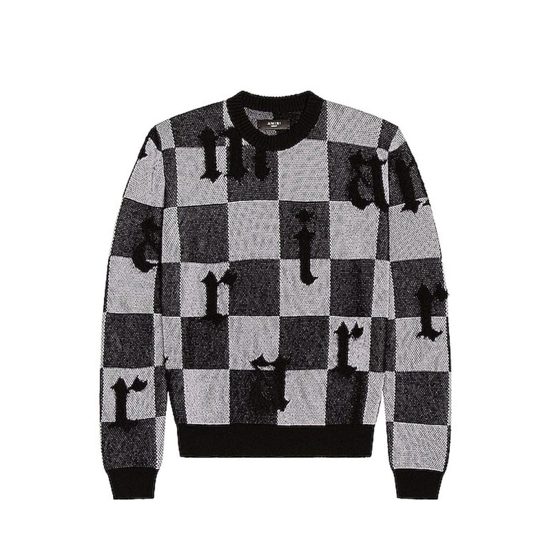 AMIRI Argyle Check Cardigan - Men - Piano Luigi