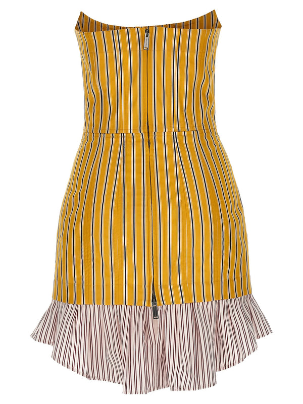 Dsquared2 Striped Corset Dress - Women