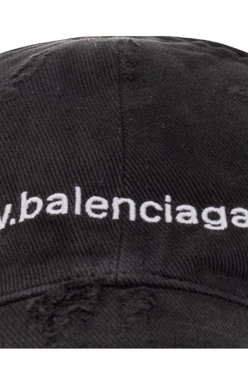 Balenciaga Front Piercing Cap - Women