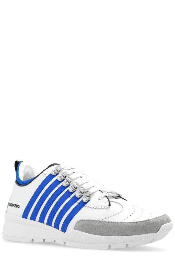 Dsquared2 Legendary Striped Almond Toe Sneakers - Men