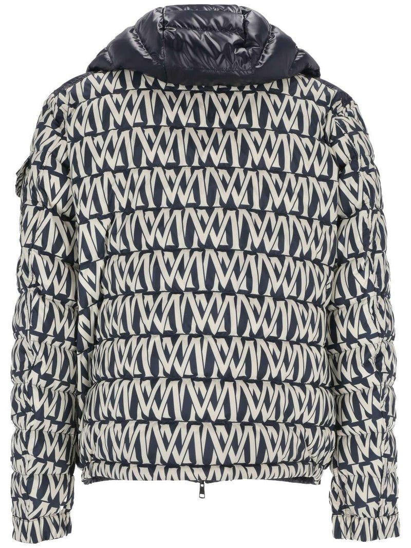 Moncler All-over Logo Printed Puffer Jacket - Men