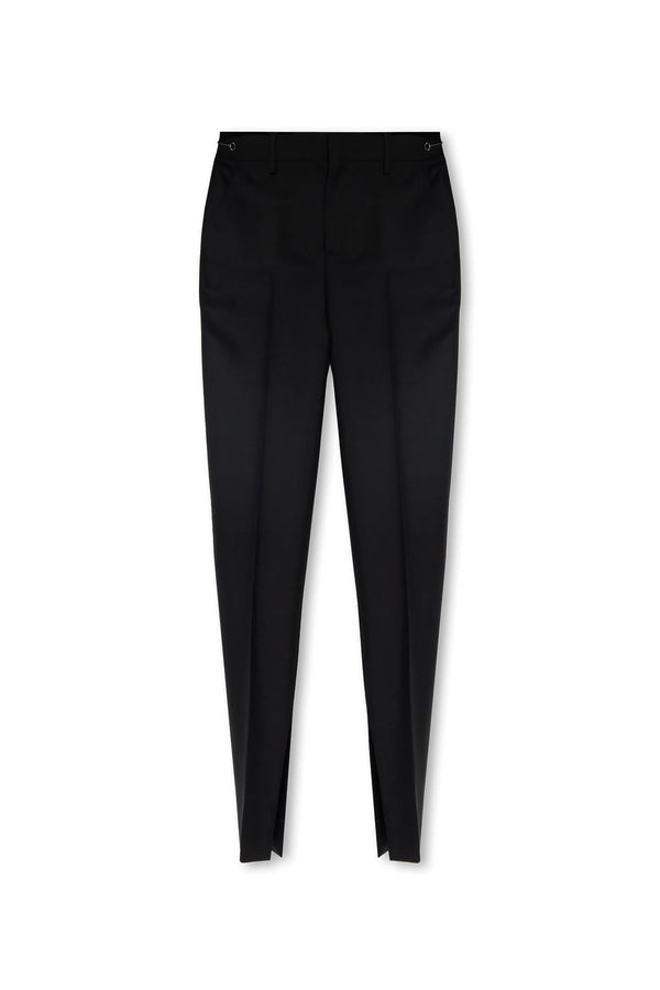 Gucci Wool Pleat-front Trousers - Women