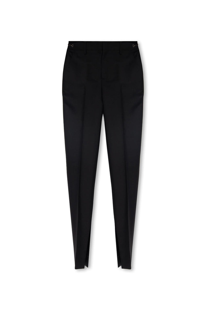 Gucci Wool Pleat-front Trousers - Women