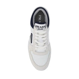 Prada Leather Logo Sneakers - Men - Piano Luigi