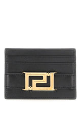 Versace Greca Goddess Leather Card Holder - Women