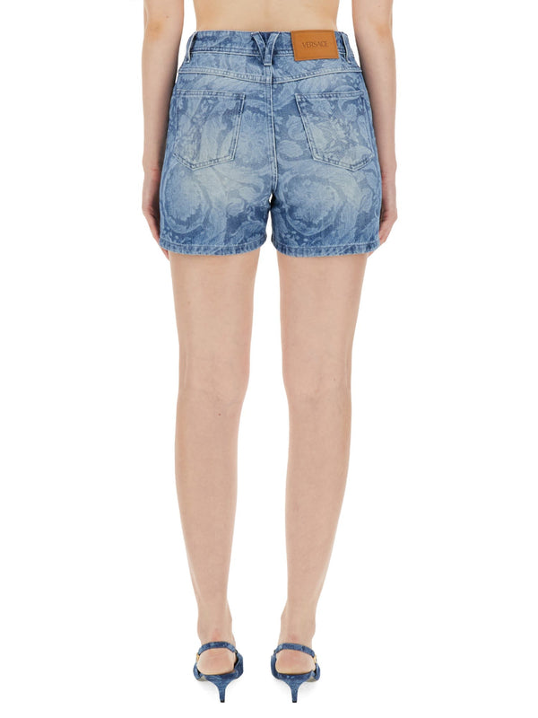 Versace Denim Shorts - Women