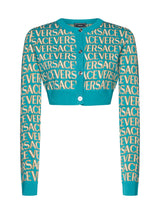 Versace Cropped-length Knitted Cardigan - Women