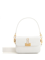 Off-White Leather Binder Shoulder Bag - Women