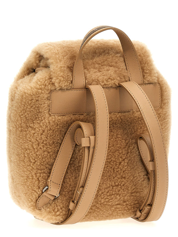 Brunello Cucinelli Teddy Fabric Backpack - Women