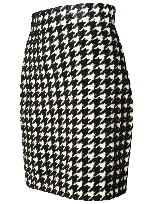 Burberry Black Viscose Blend Skirt - Women